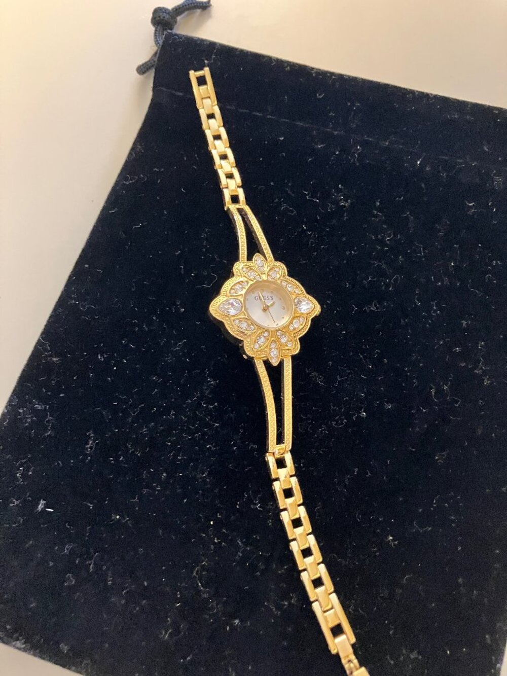 Guess gold watch